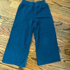 Zara kids cropped wide leg pants